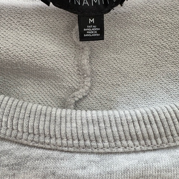 Dynamite Clothing Gray Bolero - Picture 3 of 3